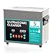 SupRUCCI Pulitore ad ultrasuoni digitale 3L Pulitore a ultrasuoni a doppia frequenza con riscaldatore per piccole parti Pulizia di gioielli per protesi in ottone