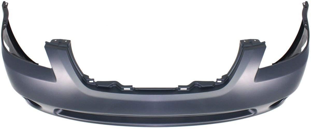 Painted to Match, Front Bumper Cover Fascia Replacement for 2002 2003 2004 Nissan Altima 02 03 04, NI1000193