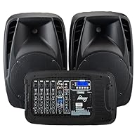 Complete PA system in a box: The Laney AUDIOHUB AH2500D is the perfect solution for bands, conference, DJ, fitness, education and more. Bluetooth enabled: Keep things tidy and remove the need for a cable by connecting your audio source via a Bluetoot...