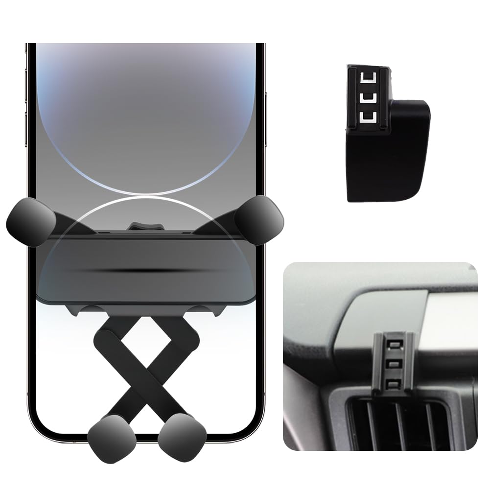Soporte de teléfono de coche para Toyota RAV4 Auto Accesorios [Instalación especial de vehículo, solo para RAV4 2013-2018, no universal] [bloqueo automático manos libres soporte de teléfono celular