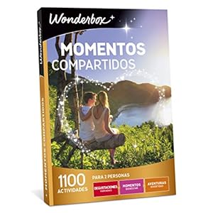 WONDERBOX Caja Regalo -Momentos COMPARTIDOS- 1.100 Actividades para Dos Personas