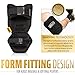 Franklin Sports Baseball Elbow Guard - PRT Series Adult Baseball + Softball Shield for Batting - Protective Elbow + Forearm Pad - Right + Left Hand Hitters - Black/Gold - One Size - Adult