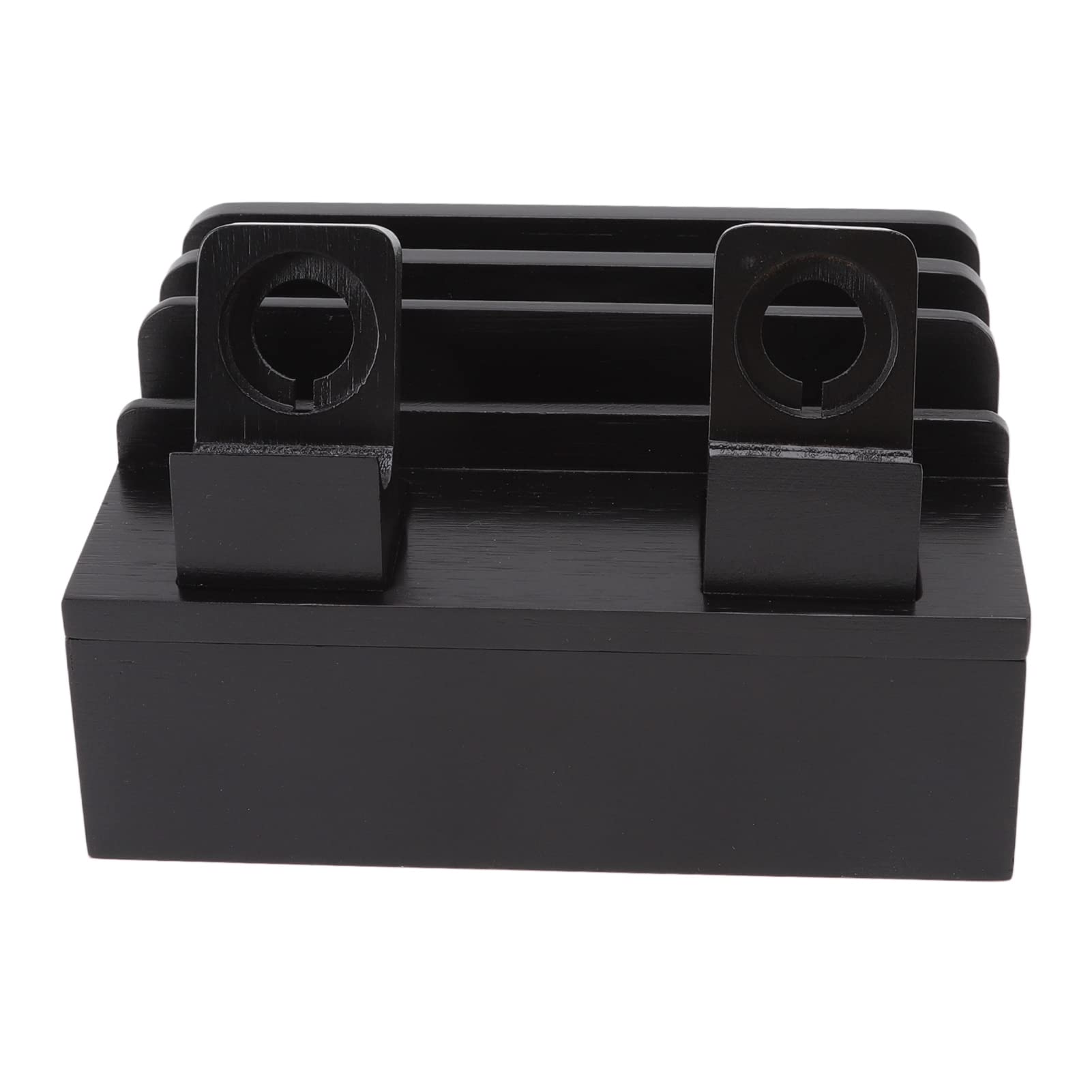 Caricatore da Tavolo in Bambù Naturale 5 Porte Organizer (BLACK)