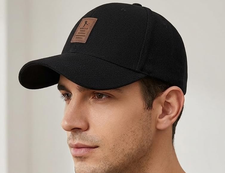 Image of rytoria Combo 3 Pcs Cap for Men and Women Unisex Cotton Caps Adjustable Strap Free Size Summer Sports Cricket Gym Dance