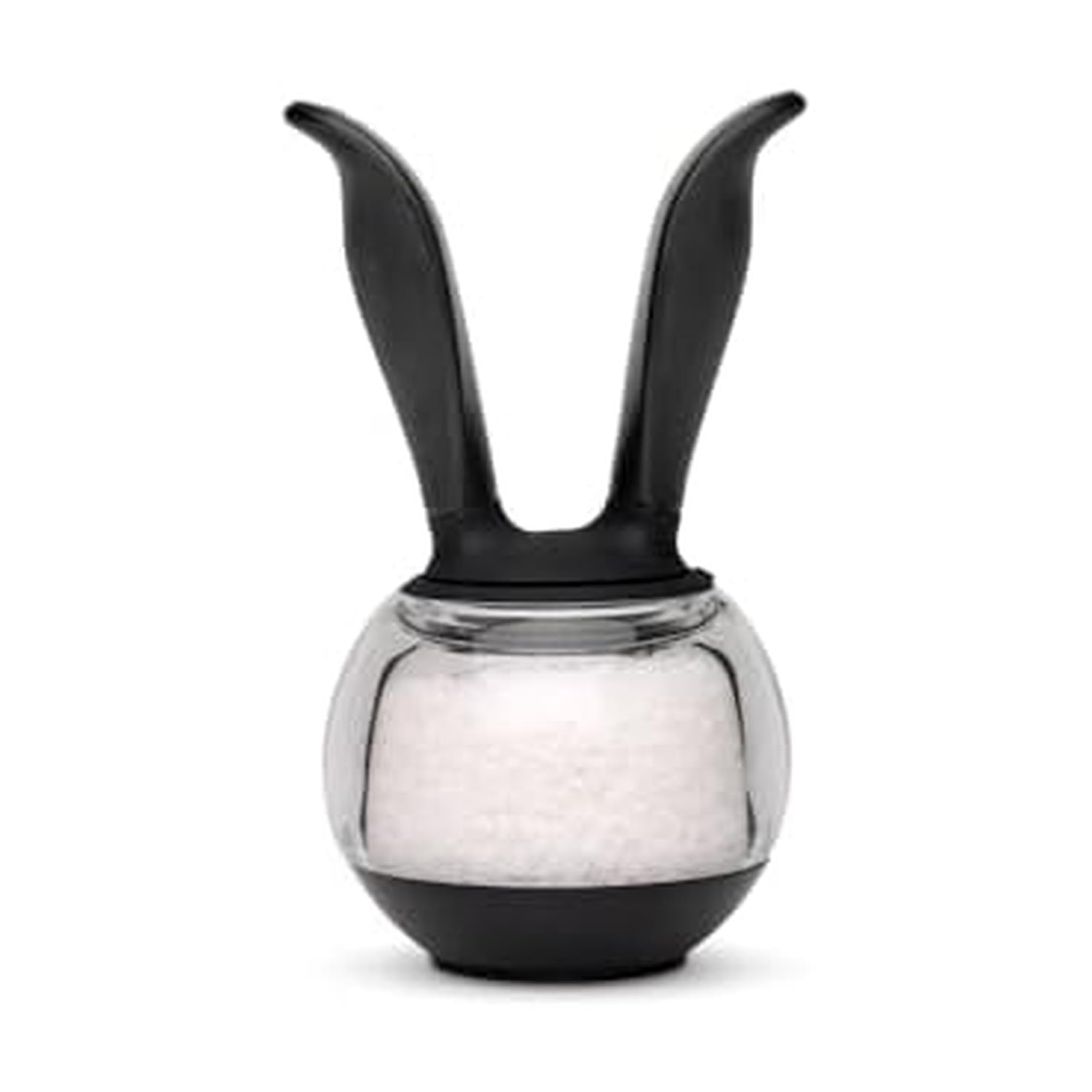 Chef'n SaltBall Salt Grinder, One Handed Refillable Salt Mill, Adjustable from Ultra-Fine to Coarse, 8 x 8 x 15 cm