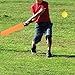 ZYIHNIRB Cricket Bat, Sports Toys Baseball Bat Toy Tennis Toys, Family Games, for Outside Play, Parent Child Interaction Game, Orange