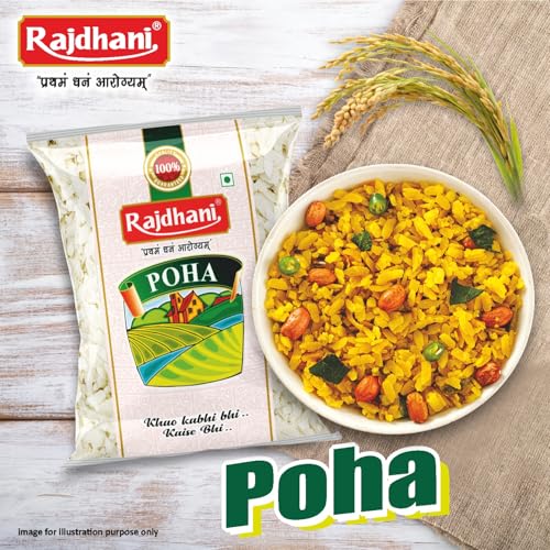 Image of Rajdhani Poha Thick, 500Gm