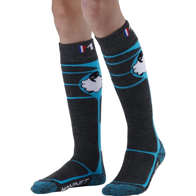 MONNET Wooly Kids - Chaussettes Ski Enfant