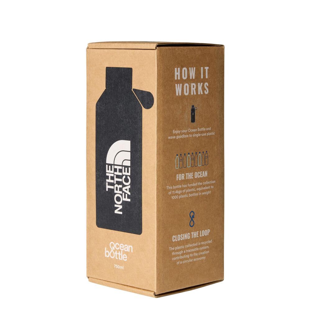 THE NORTH FACE Unisex Water Bottle Wasserflasche, TNF Black, One Size