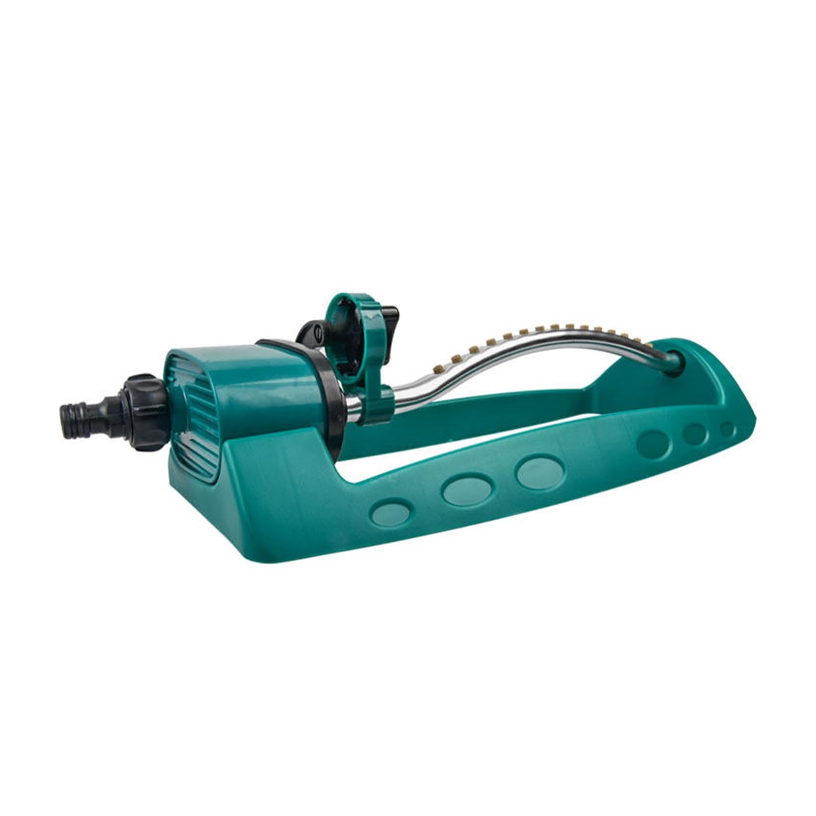 Irrigatore Oscillante per Prato, Rotazione Automatica a 360° per Giardino, Cortile, Prato, Orto e Patio(10m)