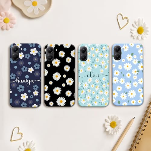 Image of COLORflow Back Cover Compatible with Poco X7 Pro 5G | Daisy Garden Customized Back Cover Compatible with Poco X7 Pro 5G