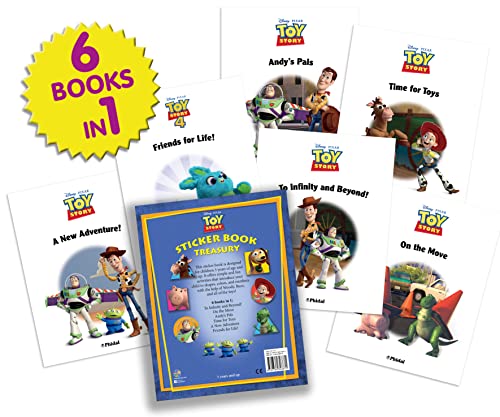 Disney / Pixar Toy Story Sticker Book Treasury - Activity Books for kids, 350 reusable stickers, 96 pages of fun - Image 6