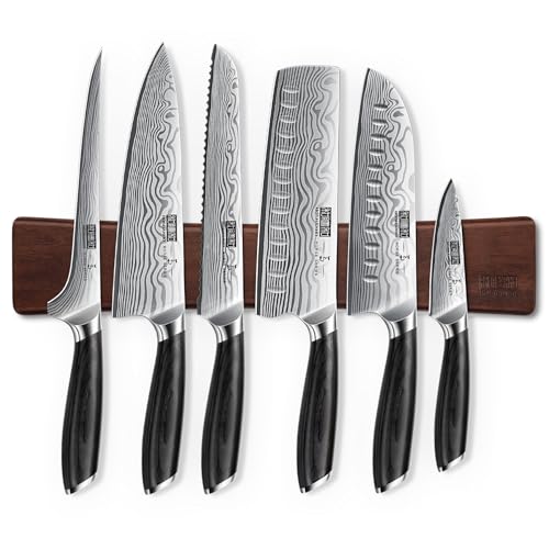 HOSHANHO 7-Piece Powder Steel Knife Set