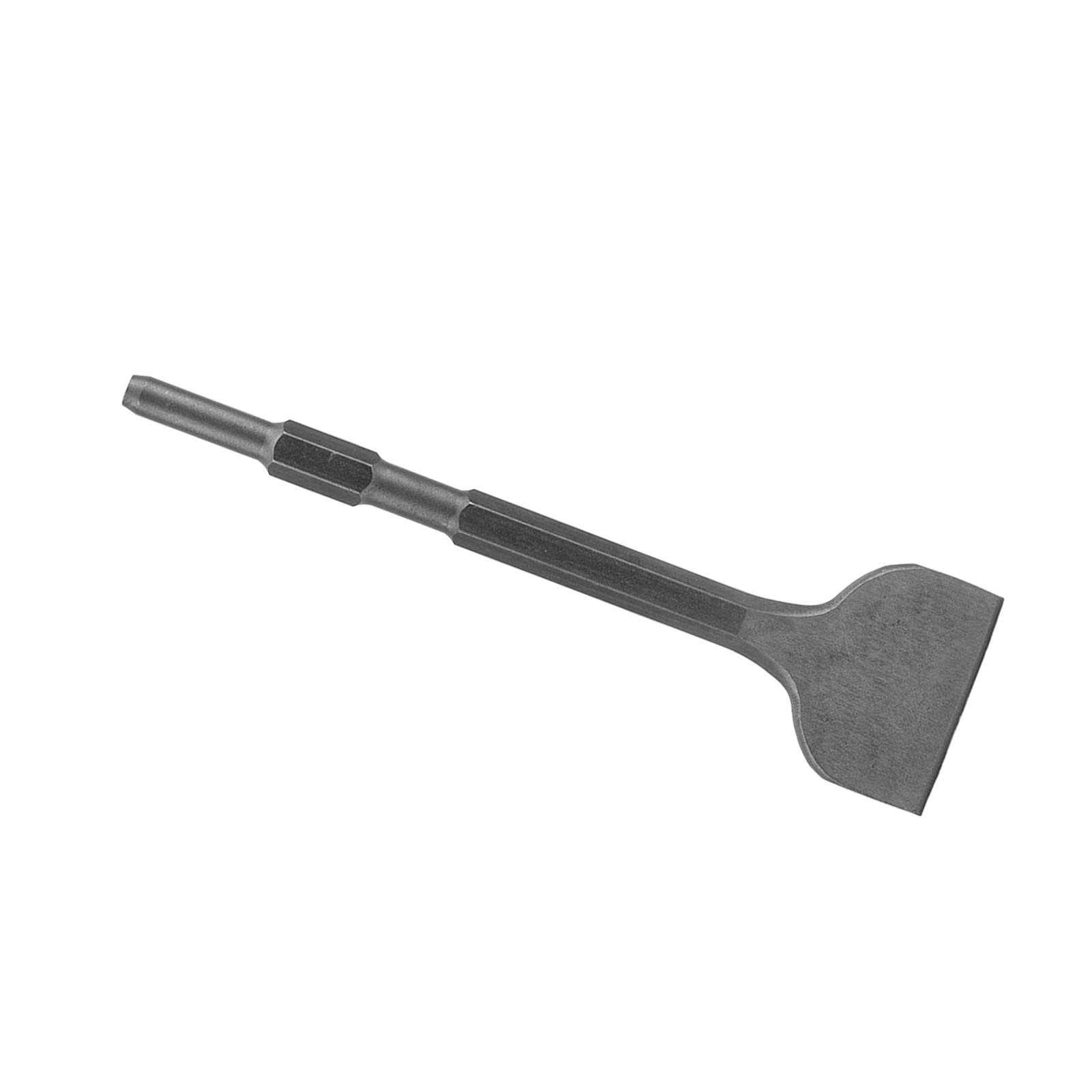 Scalpello per Martello Perforatore con Codolo Esagonale Scalpello per Rimozione Piastrelle Scalpello per Muratura per Trapano a Percussione(Piatto largo)