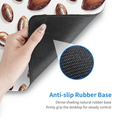Tapis de souris de jeu grand format rugby tapis souris ordinateur