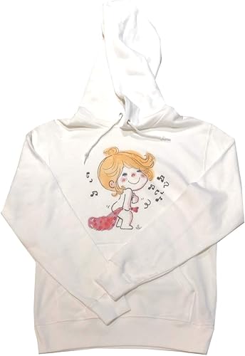 Amazon Co Jp ワタナベ 水森亜土 パーカー タオル ホワイト Ad 4546 服 ファッション小物