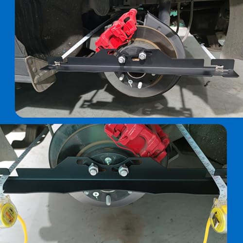 Image of Wheel Alignment Tool, Camber Alignment Tool, Alignment Tool, Precise Measurement, Easy to Adjust Suspension, Durable Wheel Alignment Kit, Includes 2 Measuring Tape