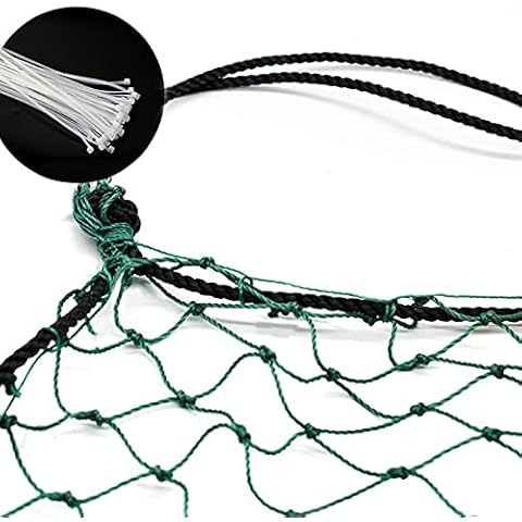 TNZMART Multifunction Baseball Practice Netting Sports Barrier Netting Baseball Backstop Net 10 x 3 Ft- 10x 30 Ft (10x13 Ft) Cover