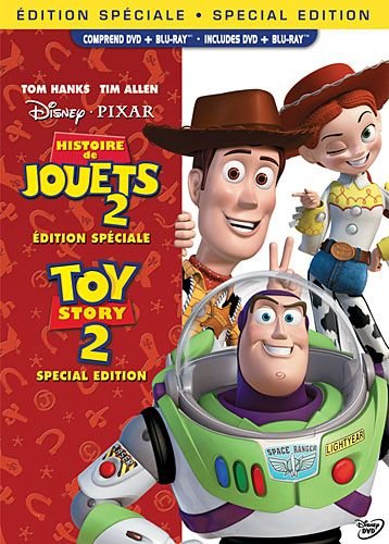 Histoire de Jouets 2: Edition Speciale / Toy Story 2: Special Edition (Bilingual DVD Combo Pack) [Blu-ray + DVD] [Blu-ray]