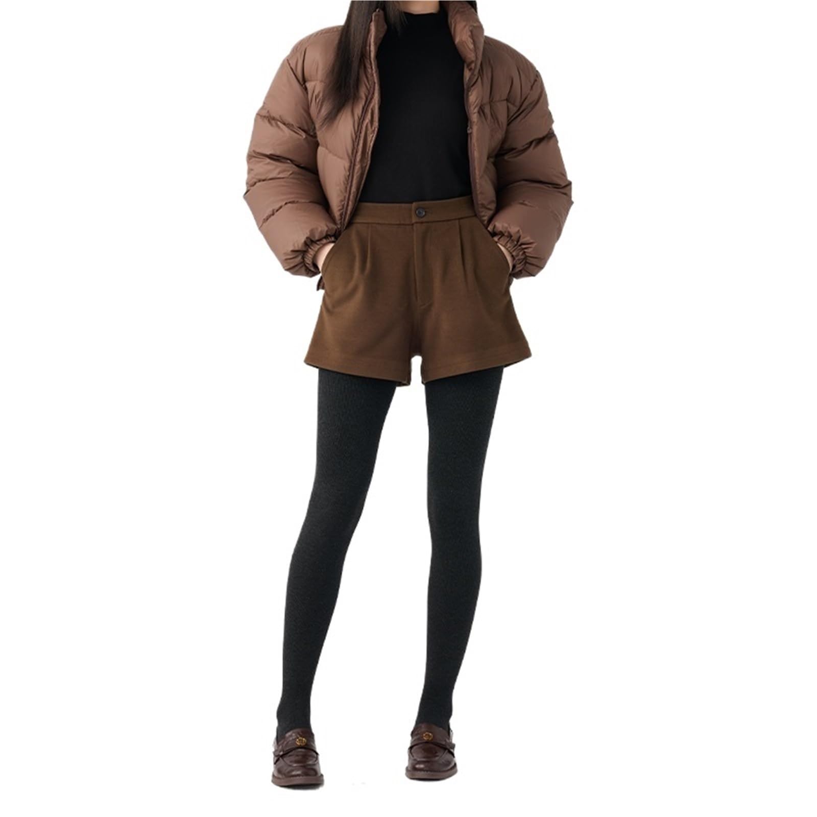 Enge Hohe Strümpfe 1 Paar Damen Gestrickte Strumpfhosen Elastische Strumpfhose Hohe Taille Streetwear Strumpfhosen Strumpfhosen