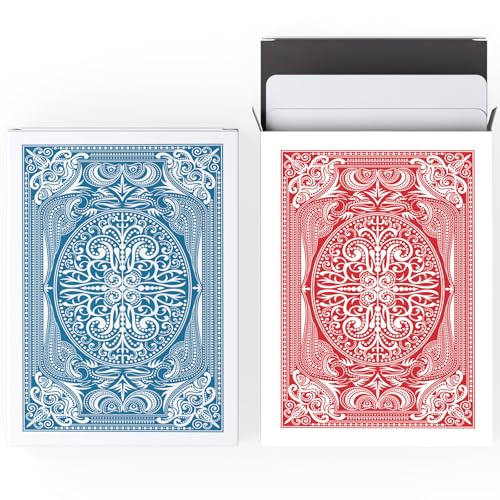 Naipes en Blanco para Poker 2 Barajas 120 Cartas