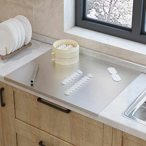 Planche à découper en acier inoxydable durable pour votre cuisine - 2