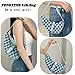 FONETTOS Y2K Saddle Hobo Bag, Women Shoulder Purse Moon Bag Handbag Fashion for Girls