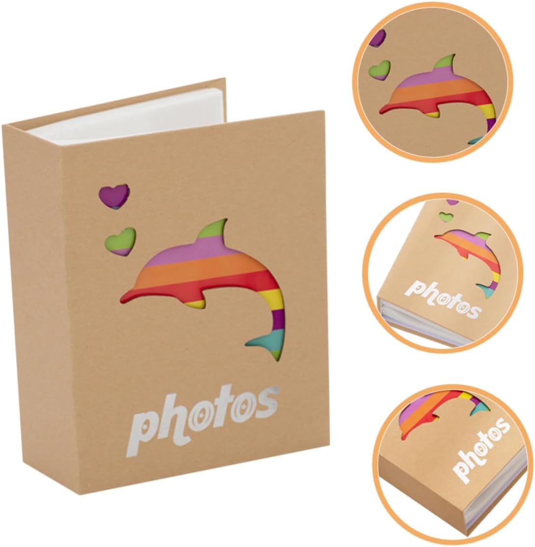 TOYANDONA Photo Album Keepsake for Newborns Cute and Practical Photo Storage for Boys and Girls Holds Pictures