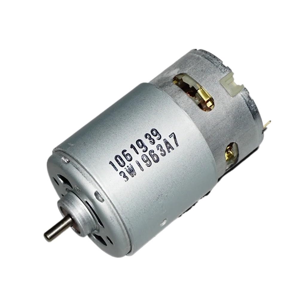 POWTAXBJGD RS-555 DC Electronic Starter DC12V-18V 17500RPM 5-Pole Rotor Large Torque High Speed Small Carbon Brush Tool Electronic Starter