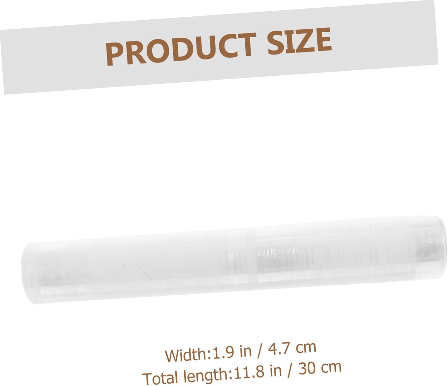 SECFOU Wrap for Food Roll Kitchen Cling Film Elastic Food Preservation Single-use Cuttable Household