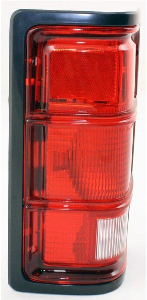 EPIC LIGHTING OE Style Replacement Rear Brake Tail Light Assembly Compatible with Dodge 1988-1996 Dakota [ CH2801111 55076438 ] Right Passenger Side RH