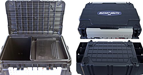 Amazon | MEIHO バケットマウスBM-5000 ブラック ロッドスタンド2本