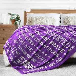 SteadStyle Blanket Gifts for Women- Get Well Blanket, Inspirational Gifts for Her Him, Feel Better After Surgery Gift, Thinking of You Present for Mom Friend Sister Daughter, 60'' x 50'' SteadStyle Blanket Gifts for Women Get Well Blanket Inspirational Gifts for Her Him Feel Better After Surgery Gift Thinking of You Present for Mom Friend Sister Daughter 60 x 50