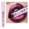 Metallic Liquid Lipstick Lip Color Non Stick Cup Matte Lip Glaze Color Makeup, Pearl Beauty Makeup
