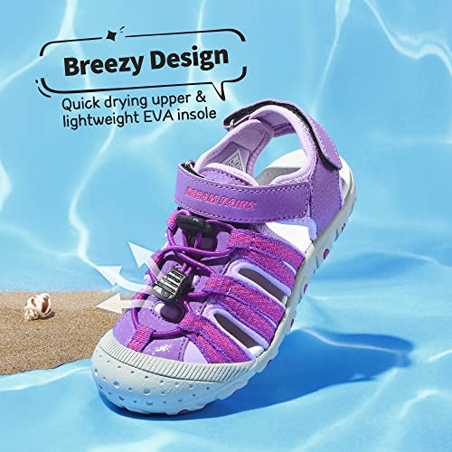 Image of DREAM PAIRS Unisex Summer Water Athletic Sandals