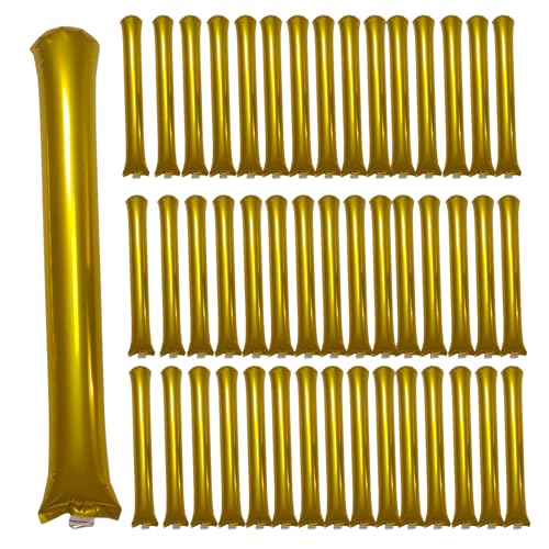 ROSEBB 48pcs Round Head Boom Sticks Thunder Sticks Cheering Sticks