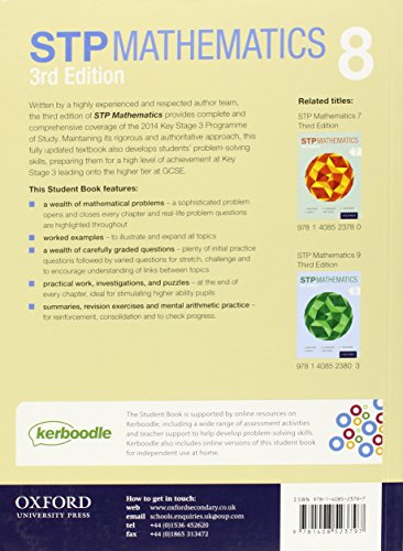 STP Mathematics 8 Student Book 3rd Edition - Image 2