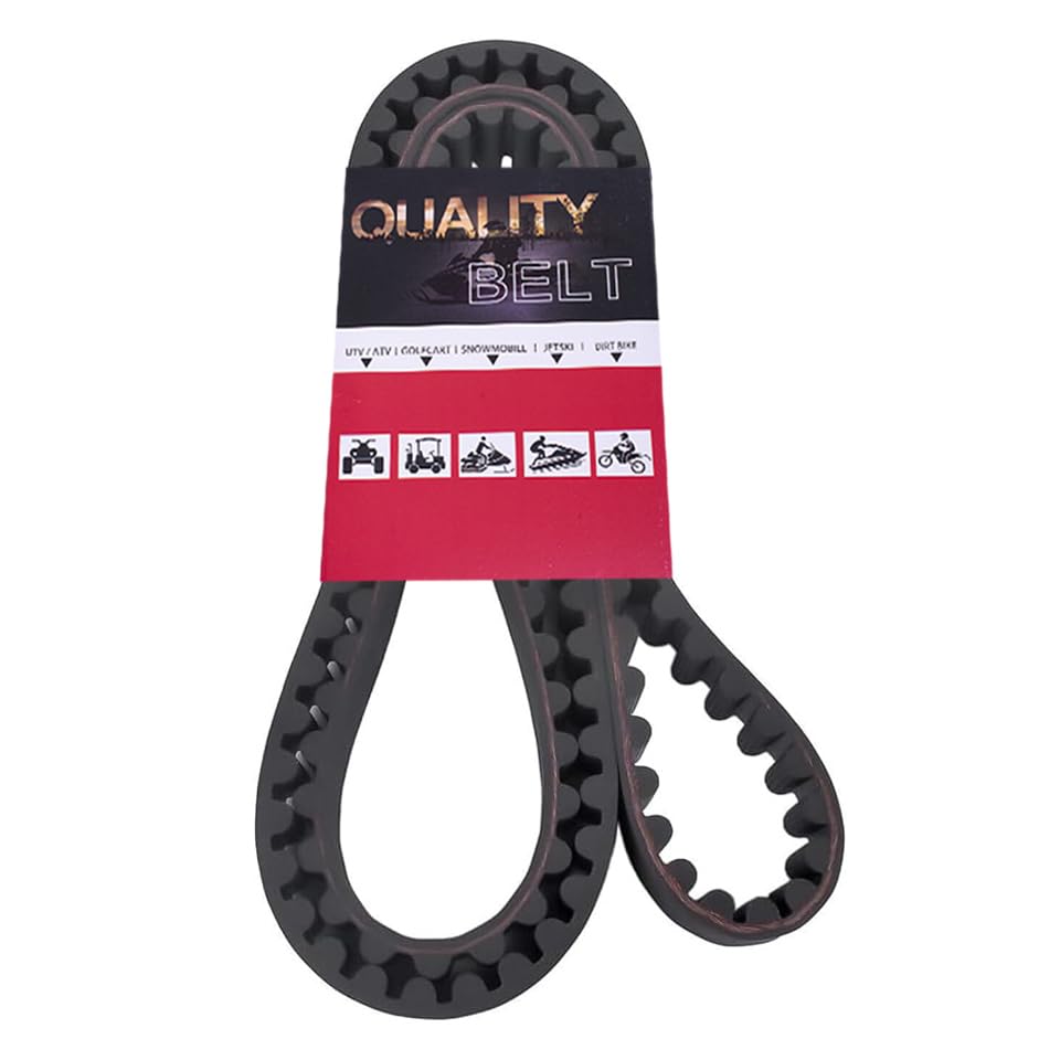 133T 1-1/8" Rear Drive Belt Compatible with Harley Davidson 2000-2004, Replace 40015-00 1204-0051 58-433