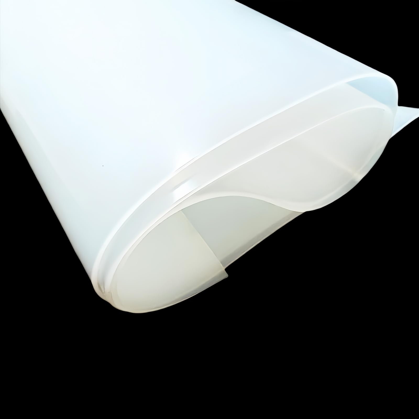Purzen Clear Silicone Rubber Sheet Soft Flexible Silicone Gasket 200X200mm for Padding Sealing Shock Absorption DIY Craft Industrial 1 pieces,15mm