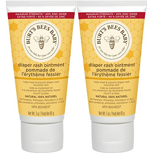 Image of Burt's Bees Baby Bee Diaper Ointment, 3-Ounce Tubes (Pack of 2)