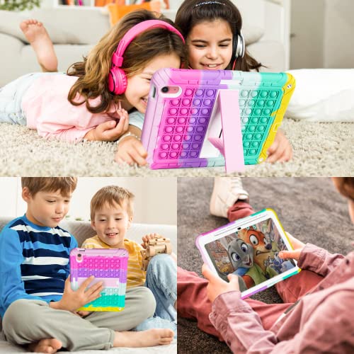 Ambison New Ipad 10Th Generation 10.9 Inch 2022 Case For Kids - Shockproof Rugged Protective With Pencil Holder, Kickstand, And Shoulder Strap - Designed For Ipad 10.9 Inch 2022 Release (Pink) #TOP4