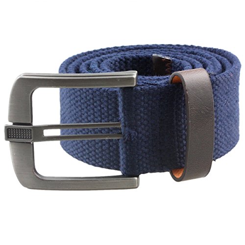 moonsix Canvas Web Belts for Men,Solid Color Casual Belt with Pin Buckle