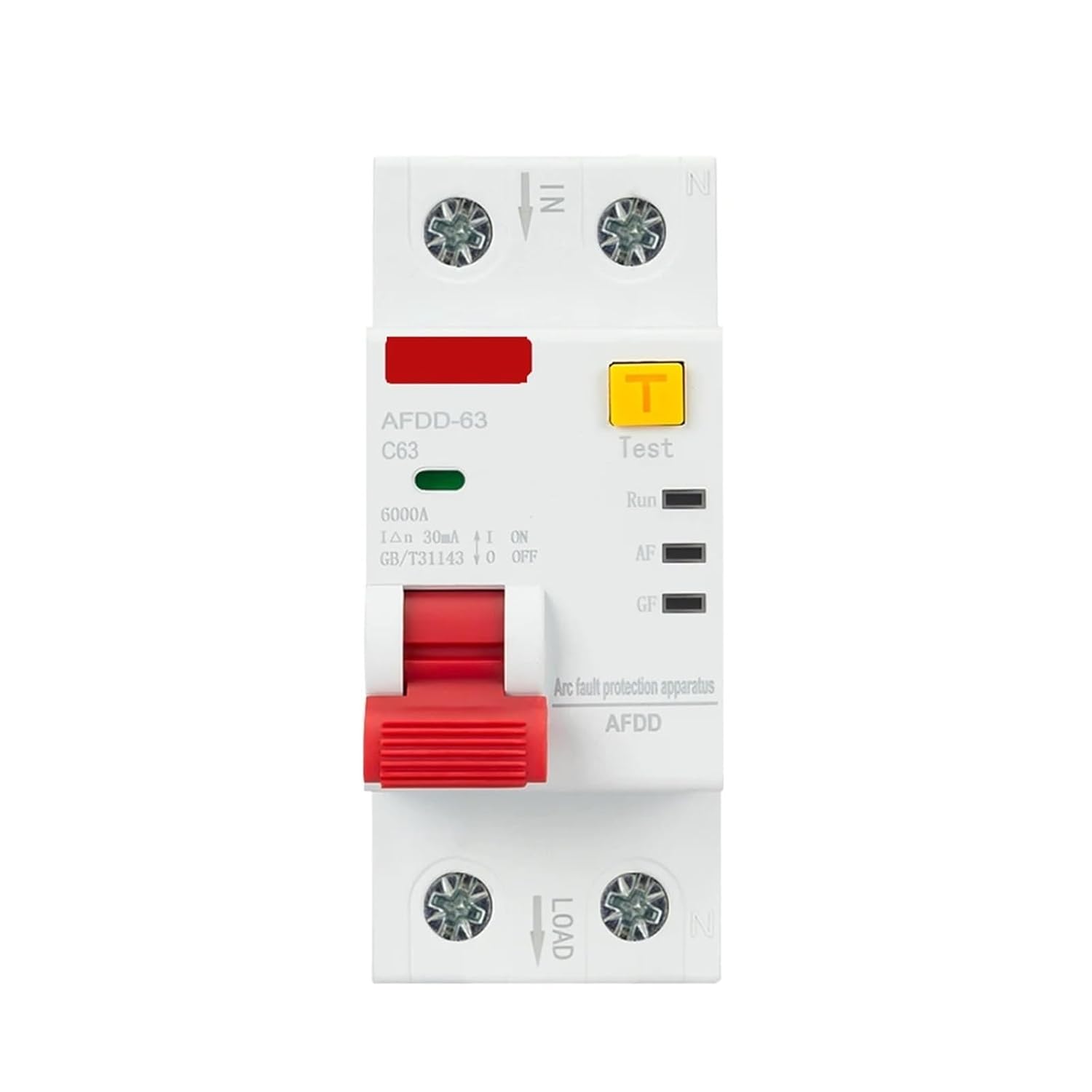 AC220V AFDD Arc Fault Protector Device RCBO RCCB MCB Circuit Breaker Interrupted Overload Earth Leakage Short Circuit Protection(25A)