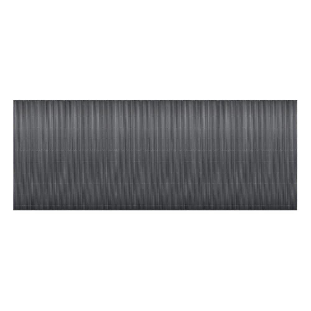 Brise-Vue Balcon PVC 150x300 cm Gris sans Percer Résistant aux Intempéries UV Moderne
