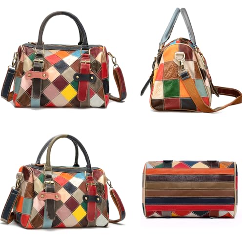 Bolso Tote de Cuero Genuino para Mujer miniatura 4