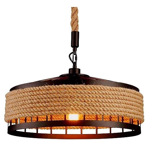 Luz colgante ajustable estilo retro para transformar tu balcón, pasillo o sala de estar