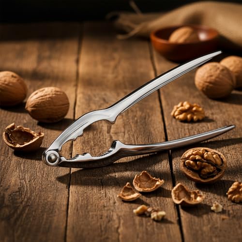 Nut Cracker Style A - Stainless Steel for Smooth, Safe, Effortless- Reliable Kitchen Tool for Easy Mealtime Preparation (Nut Cracker Style A) - Image 4