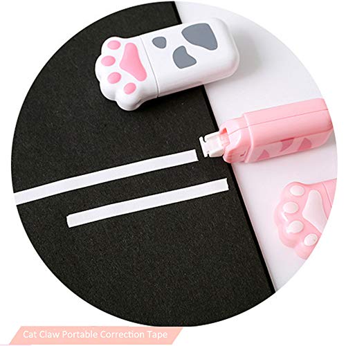 Cat Claw Correction Tape Sky Color Cat Correction Tape Stationery Pink Lovely Little Cat Correction Tape #TOP3