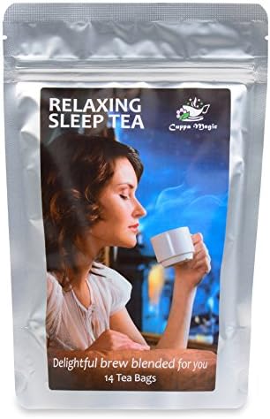 INSOMNIA, STRESS AND ANXIETY RELIEF - RELAX WITH THE BEST HERBAL TEA SLEEP AID - 14 DAY