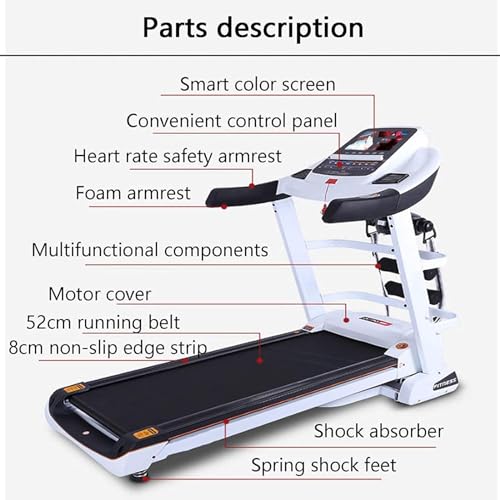 Image of Folding Treadmills Treadmills, Foldable Electric Runninghines, Treadmills for Home, Multi-Function Treadmills, Home
